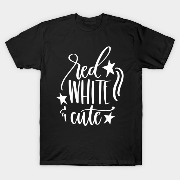 Red White and Cute T-Shirt by StacysCellar